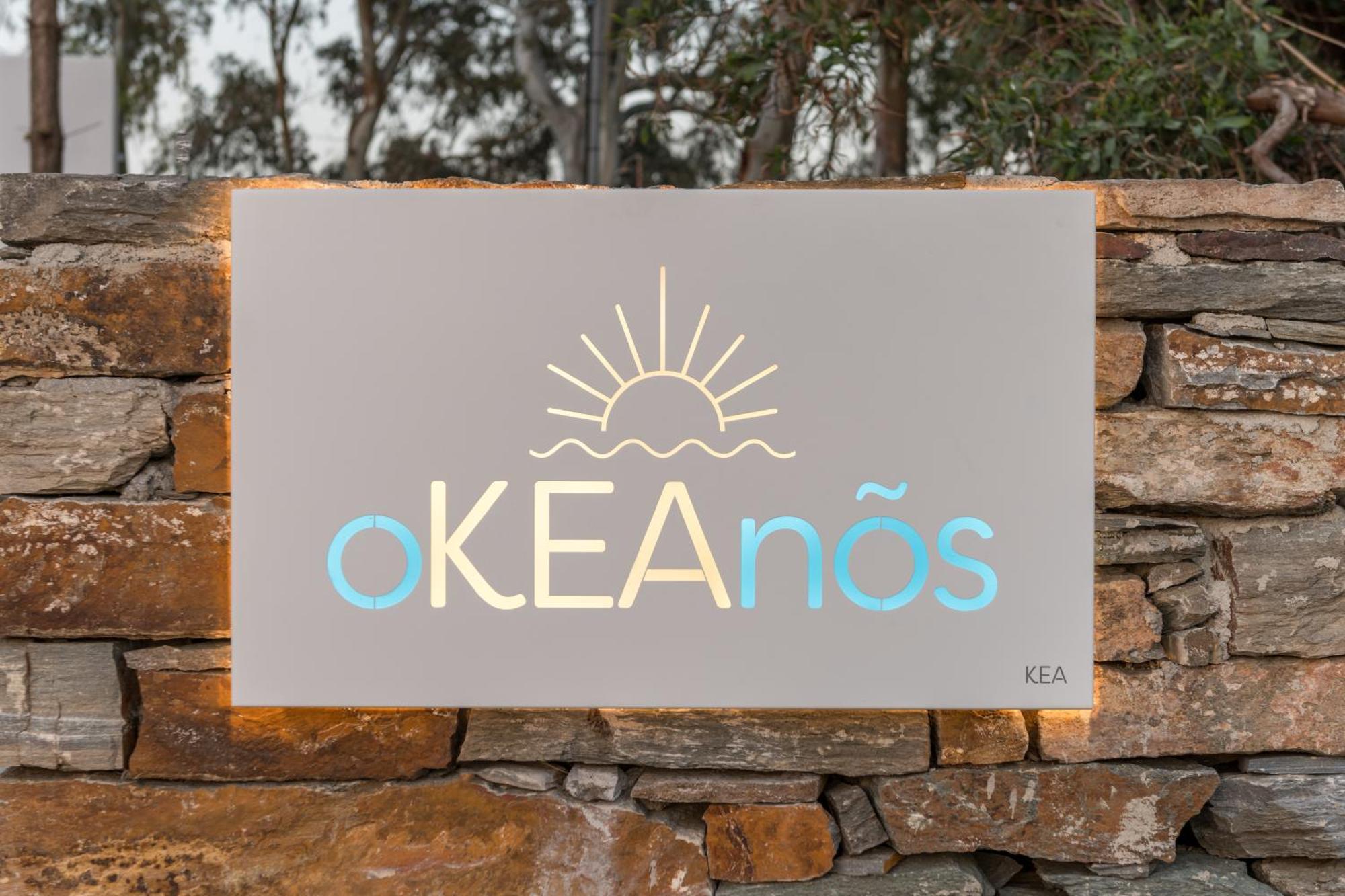 Okeanos Hotell Vourkárion Eksteriør bilde